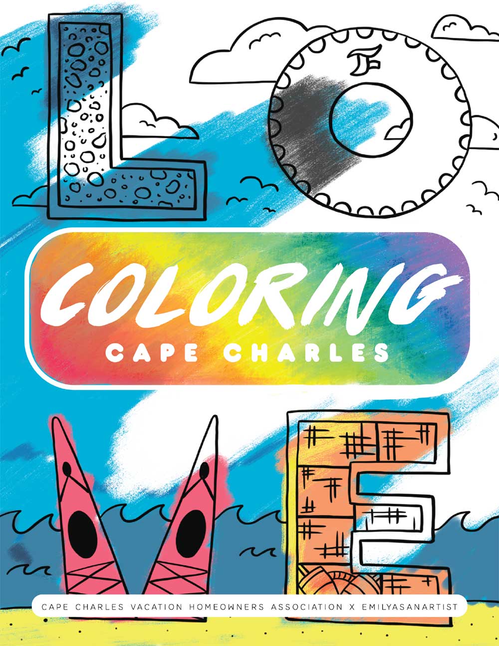 Vacation Homeowners Offer New Coloring Book – CAPE CHARLES MIRROR